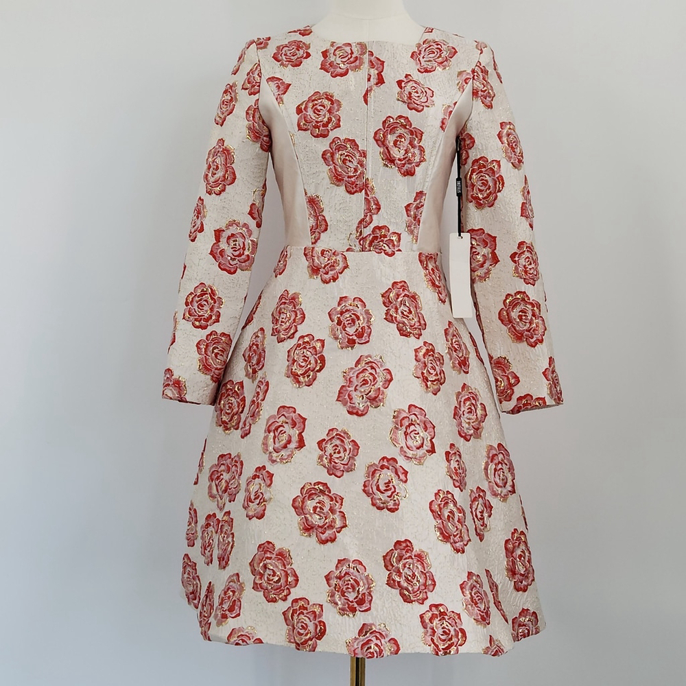 Floral Print Midi Dress